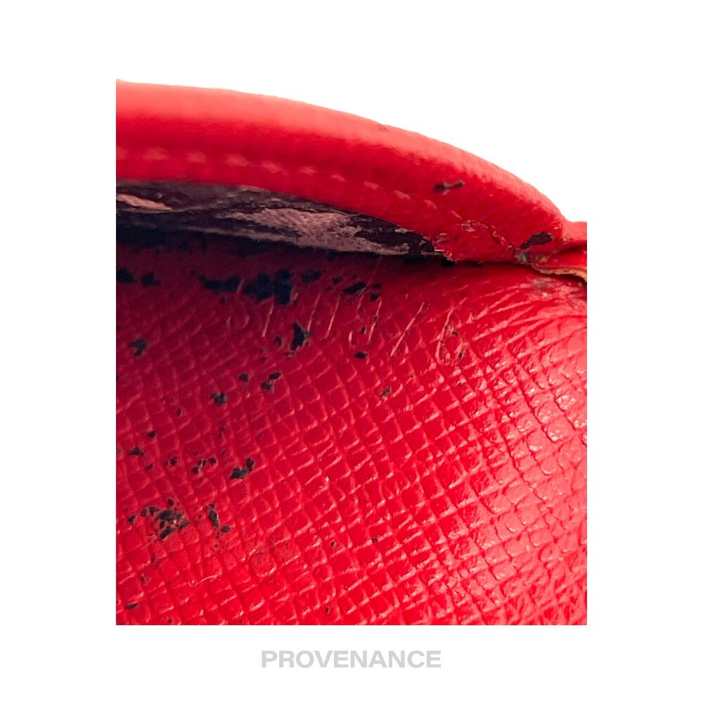 🔴 Louis Vuitton Pocket Organizer - Red Epi Leather - Picture 9 of 9